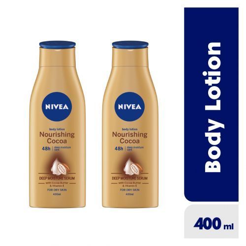 NIVEA Nourishing Cocoa Deep Moisture Serum Body Lotion - 400ml